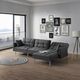 ACME Furniture Duzzy 2-Piece Dark Gray Right-Arm Facing Sectional and Chaise-1