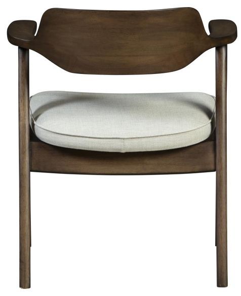 Nest Home Collections Wagner Sand/Java Arm Chair-3