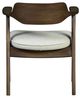 Nest Home Collections Wagner Sand/Java Arm Chair-3