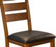 A-America® Mason Macciato Ladderback Upholstered Dining Side Chair-2