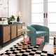 TOV Furniture Marla Sea Blue Accent Chair-1