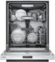 Bosch® 800 Series DLX 24" Stainless Steel Top Control Built In Dishwasher-1