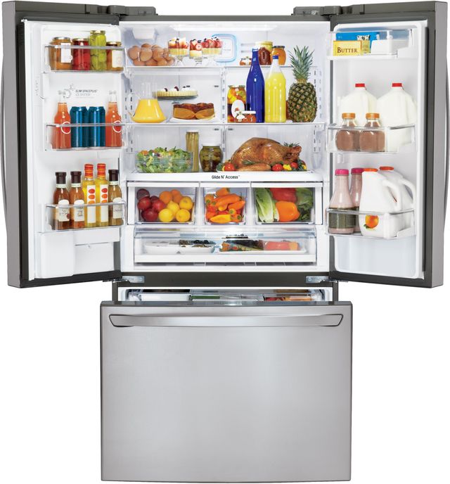 LG 29.80Cu. Ft. Stainless Steel French Door Refrigerator-2