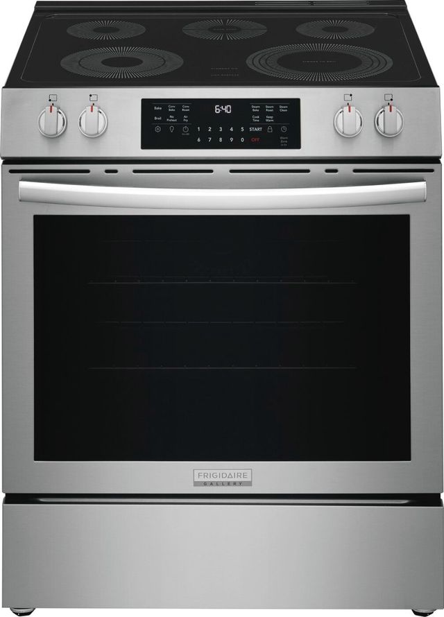 Frigidaire Gallery® 30" Smudge-Proof® Stainless Steel Slide-In Electric Range-0