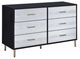 ACME Furniture Myles Black/Silver Dresser-0