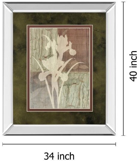 Classy Living Various Iris Silhouette Wall Art-2