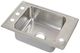 Elkay Lustertone® Classic Stainless Steel 22" x 19.5" x 5.5" Single Bowl Drop-in Classroom ADA Sink Kit-1