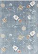 Nourison Home™ Astra Machine Washable Blue Multicolor 5'x7' Area Rug-0