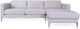 Decor-Rest® Furniture LTD 3795 Leather Right-Arm Facing Sectional and Chaise-1