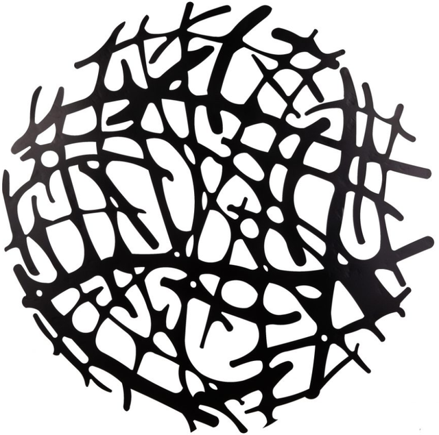 Moe's Home Collection Motif Black Wall Decor-0