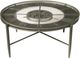 Howard Miller® Elon Aged Silver Clock Table-2