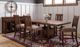 Jofran Inc. Mission Viejo Brown Slatback Counter Stool-1