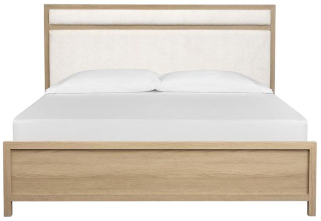Magnussen Home® Merrifield Natural/Sandstone Beige Queen Panel Upholstered Bed-1