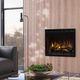 Dimplex® Multi-Fire XHD™ Black 28" Plug-In Electric Firebox with Logs-2