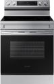 Samsung 30" Stainless Steel Smart Freestanding Electric Range with Steam Clean-0