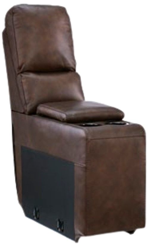 Signature Design by Ashley® Bleckley 6-Piece Espresso Power Reclining Sectional with Adjustable Headrest-2