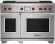 Wolf® 48" Stainless Steel Pro Style Dual Fuel Range-0