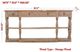 Forty West Guthrie Caramel Wash Console-1