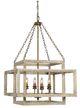 Forty West Patterson Cream/Ivory Chandelier-0