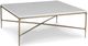 Bassett® Furniture Keswick Bronze/White Square Cocktail Table-0
