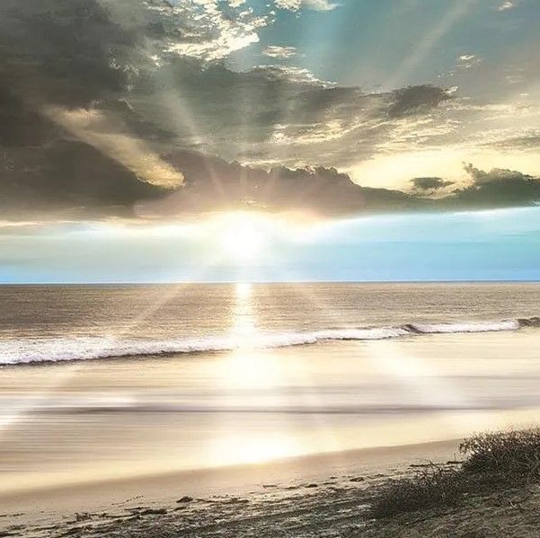 Classy Art Pacific Coast Sunset by A. Shoemaker Wall Art-1