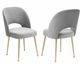 TOV Furniture Swell Light Grey Velvet Chair-3