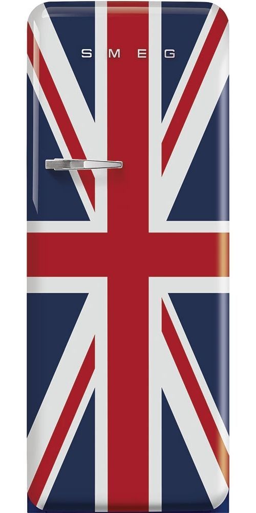 Smeg 50's Retro Style 9.9 Cu. Ft. Union Jack Compact Refrigerator-0