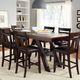Liberty Furniture Lawson 7-Piece Dark Espresso/Light Espresso Gathering Table Set-4
