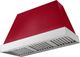 AGA Euclid 48" Piccadilly Red Wall Mounted Range Hood  with Polished Chrome Trim-0