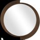 Uttermost® Reverse Bronze Round Mirror-0