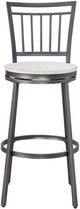 American Woodcrafters Filmore Slate Grey Barstool -1