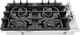 ZLINE Professional 30" Black Porcelain Gas Dropin Cooktop-2