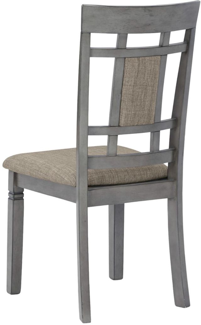 Signature Design by Ashley® Jayemyer 7-Piece Charcoal Gray Dining Table Set-3