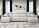 Signature Design by Ashley® Modmax II 4-Piece Stone Modular Power Reclining Sectional and Double Chaise-1