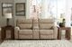 Signature Design by Ashley® Next-Gen DuraPella 3-Piece Sand Power Reclining Sectional Loveseat with Console-2