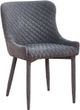TOV Furniture Draco Grey Velvet Chair-0