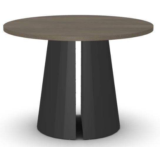 Amisco Customizable Gemma Birch Veneer 42'' Bar Height Round Table-1