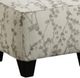 Corinthian Furniture Bryant Linen Ottoman-1