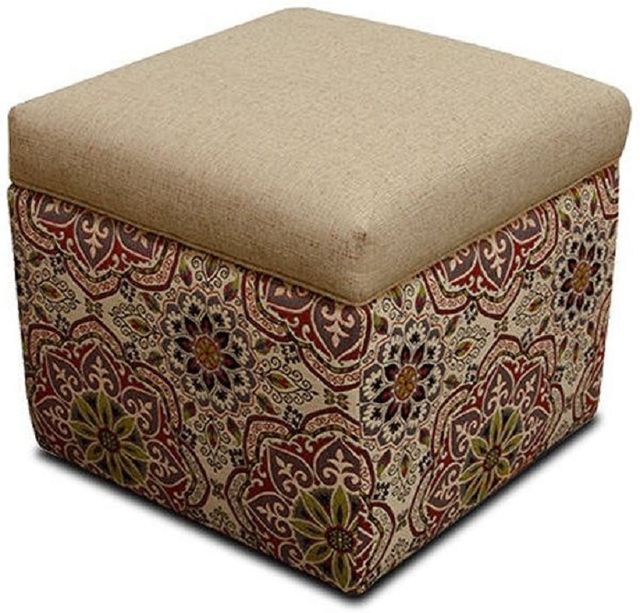 England Furniture Customizable Parson Storage Ottoman-1