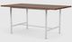 EQ3 Kendall 66'' Walnut Top Dining Table-1