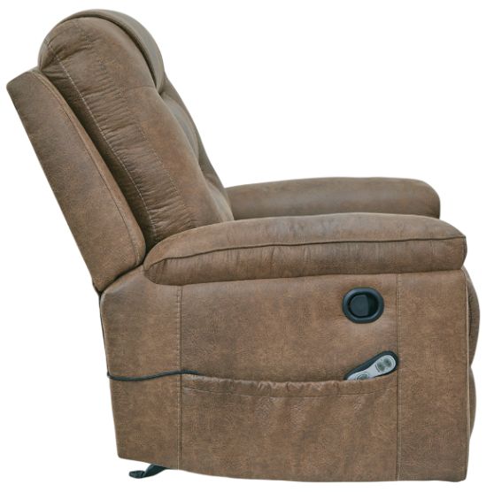 Signature Design by Ashley® Stockworth Earth Manual Rocker Recliner-2