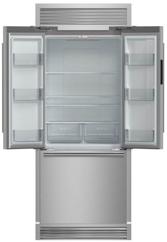 FORNO® 34 in. 17.5 Cu. Ft. Stainless Steel French Door Refrigerator-2