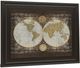 Classy Living Elizabeth Medley World Map Wall Art-3