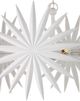 Currey & Company Bismarkia Gesso White Small Chandelier-4