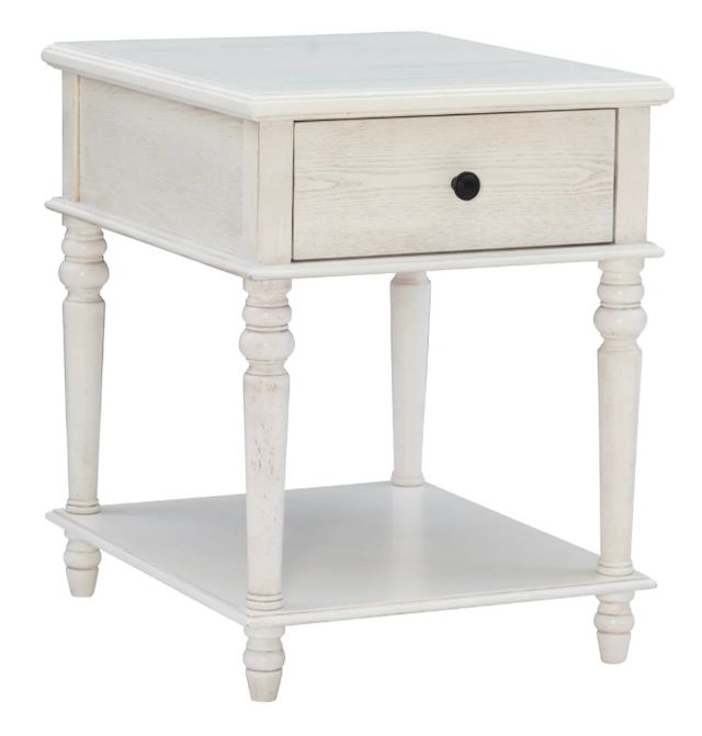 Powell® Pike White Side Table-0