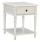 Powell® Pike White Side Table-0