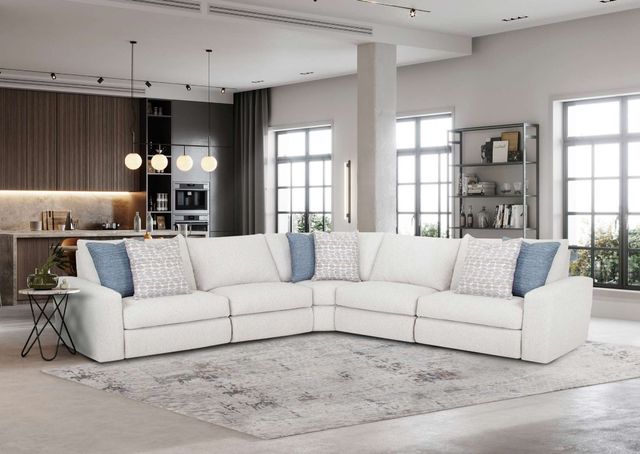 Franklin™ Toronto 5-Piece Oyster L-Shape Power Reclining Sectional-2