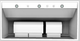 Vent-A-Hood® 48" White Wall Mounted Range Hood-3