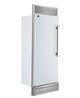 FORNO® Maderno Series Espresso 32" 13.6 Cu. Ft. White and Antique Brass Built In Left Hinge Convertible Refrigerator/Freezer-2