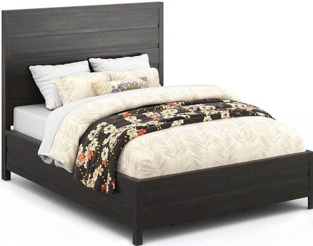 Flexsteel® Cologne Dark Brown Queen Bed-0